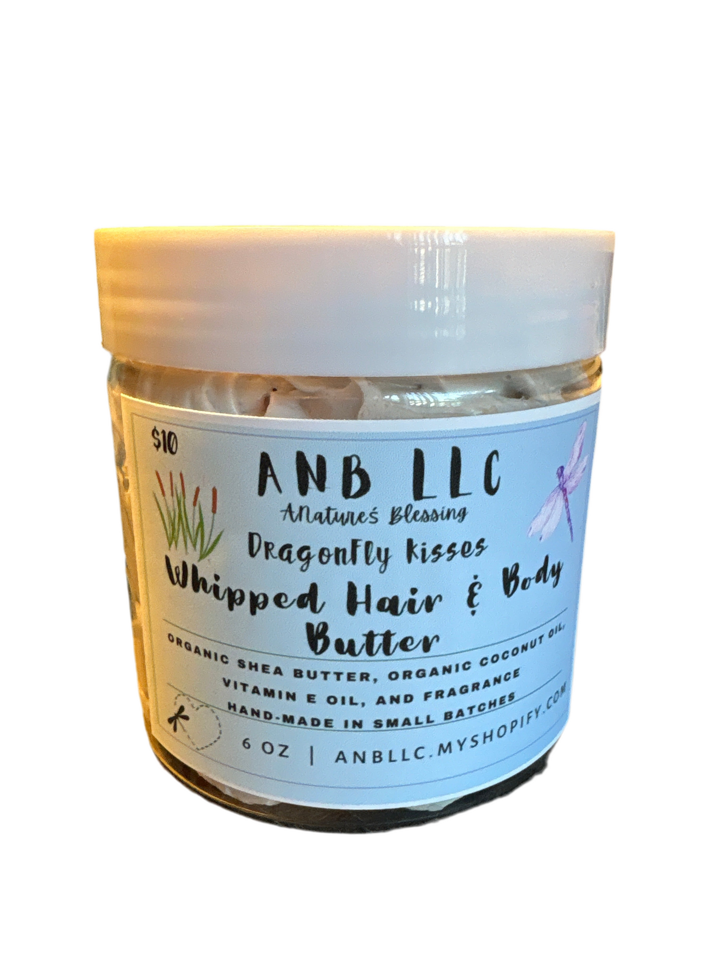 Dragonfly kisses Whipped hair and body butter