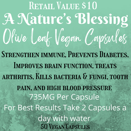 Olive Leaf Vegan Capsules 50 Capsules