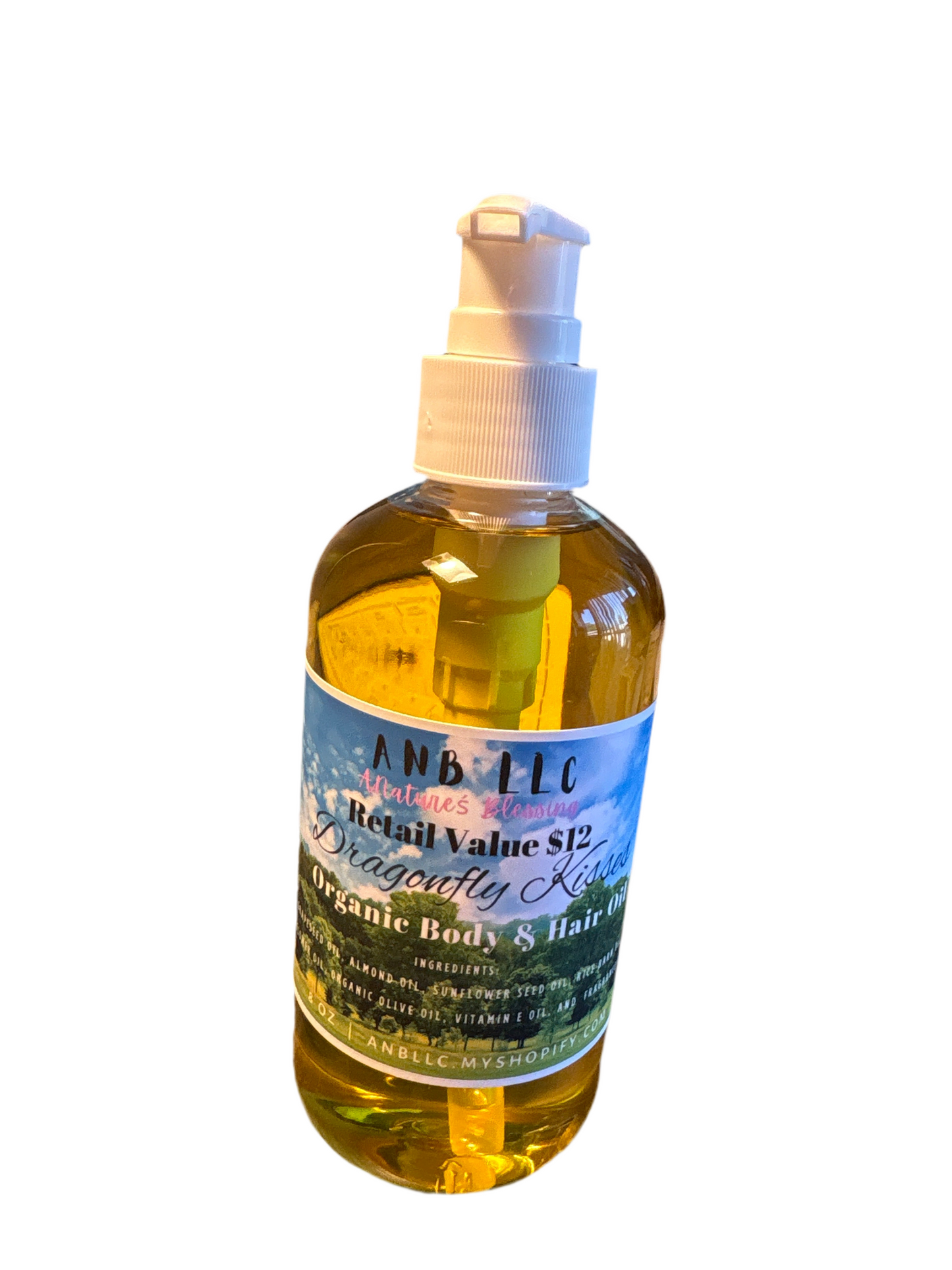 Organic Body and Hair Oil (Dragonfly Kisses)