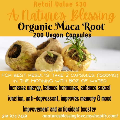VEGAN MACA ROOT CAPSULES 200