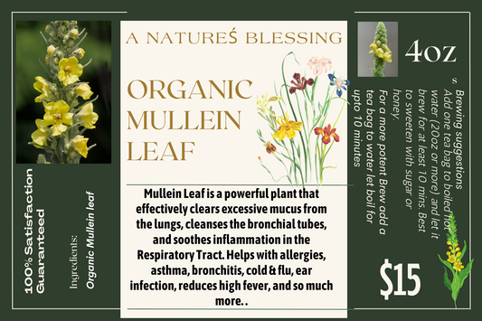 Mullein Leaf 4oz
