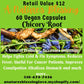 Chicory Root Vegan Capsules